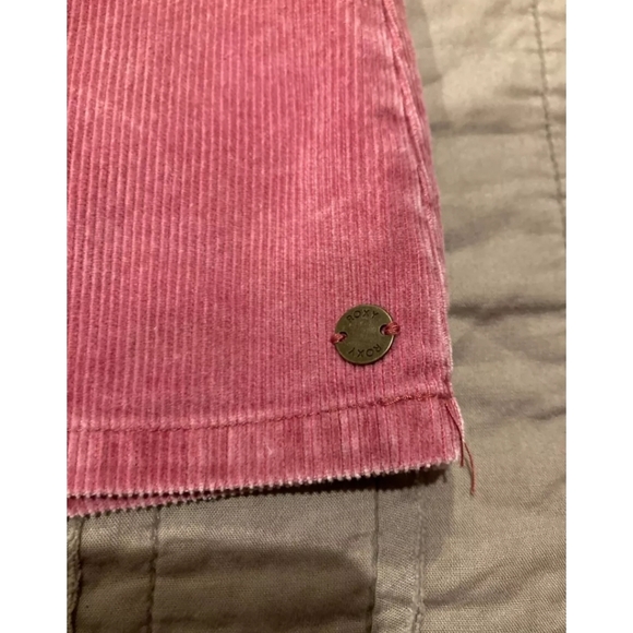 ROXY Pink Corduroy Highwaisted Skirt - Picture 6 of 7
